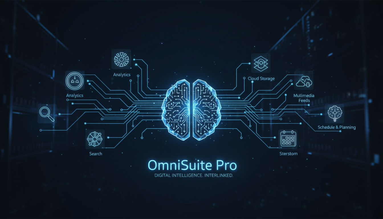 OmniSuite Pro AI Support systematic interface diagram